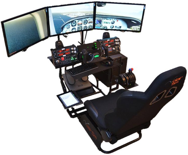 Volair Sim Cockpit Chassis from Aircraft Spruce Europe